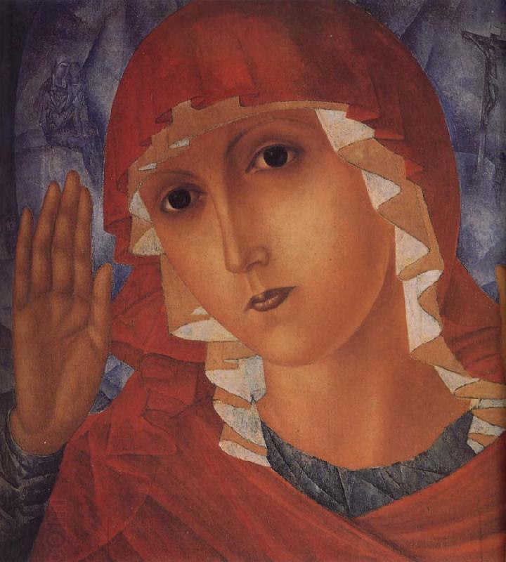 Kuzma Petrov-Vodkin The Mother of God of Tenderness towards Evil Hearts China oil painting art